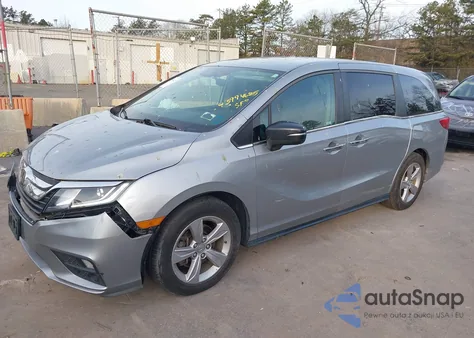 2020 Honda Odyssey Ex-L/Ex-L W/Navi Res z USA, uszkodzony, nr VIN 5FNRL6H74LB055799